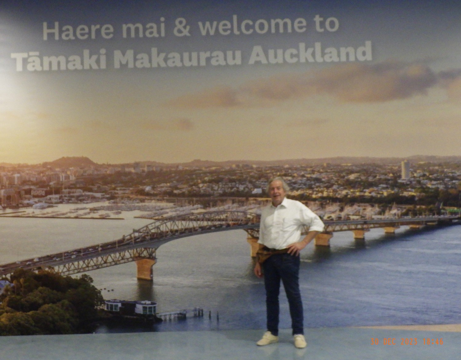 Gartenmentor Bernhard Scholl in Neuseeland