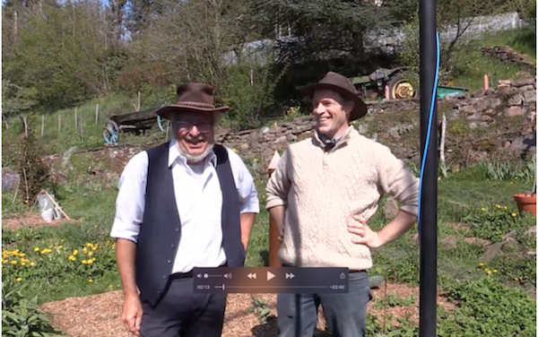 Yannick Van Doorne und Bernhard Scholl