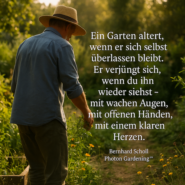 Dein Garten verjüngt dich Dein Garten verjüngt dich