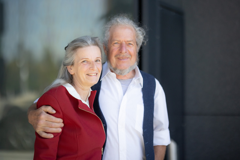 Ursula Gérard und Bernhard Scholl (Gründer "Terrazze Sante") Ursula Gérard und Bernhard Scholl (Gründer "Terrazze Sante")