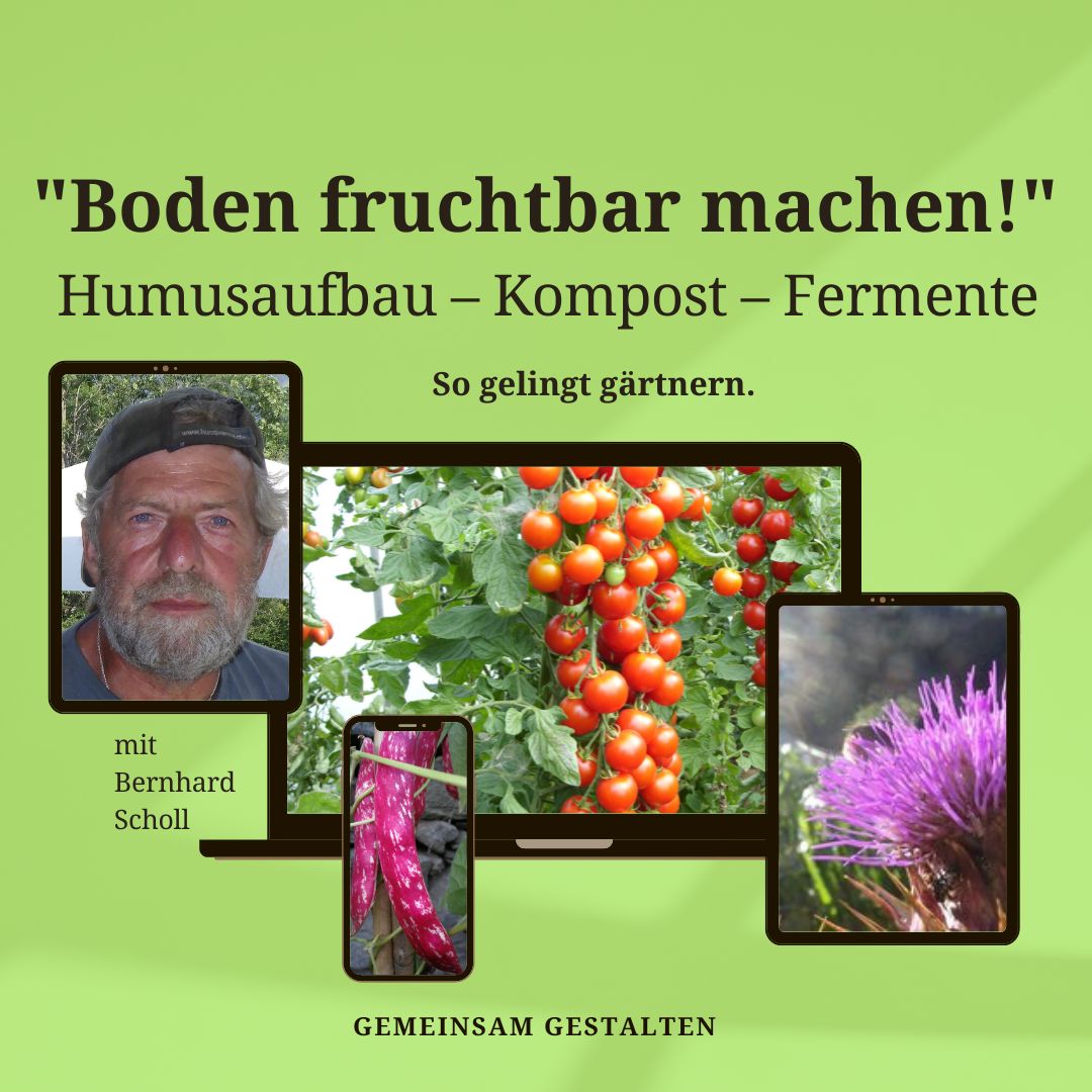 Boden fruchtbar machen - ist das A und O!