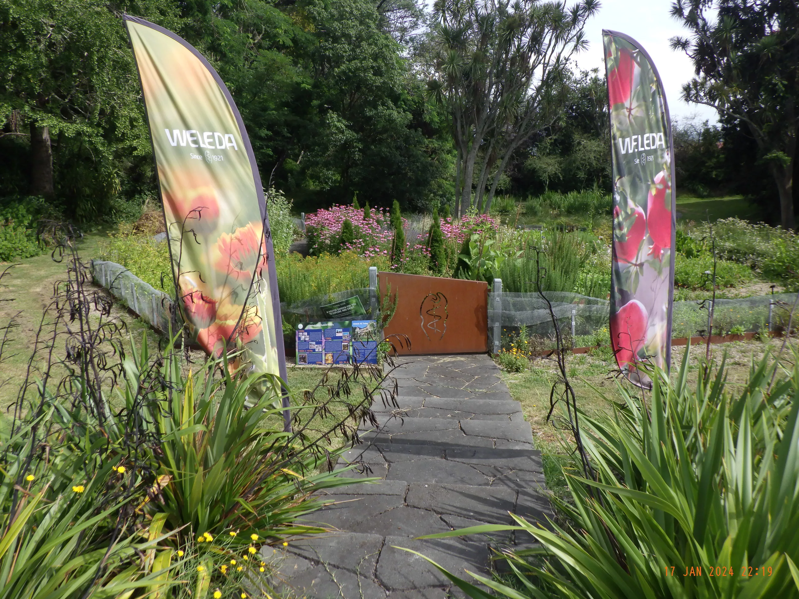 Gartenmentor Bernhard Scholl in Neuseeland