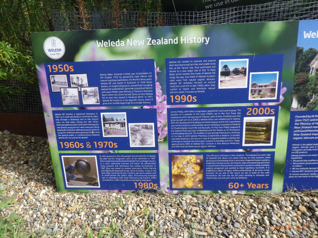 Weleda-Garten in Havelock North - Garten-Mentor Bernhard Scholl Weleda-Garten in Havelock North - Garten-Mentor Bernhard Scholl