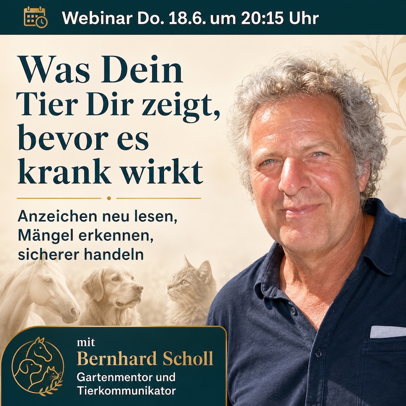 Tier-Longevity mit Bernhard Scholl